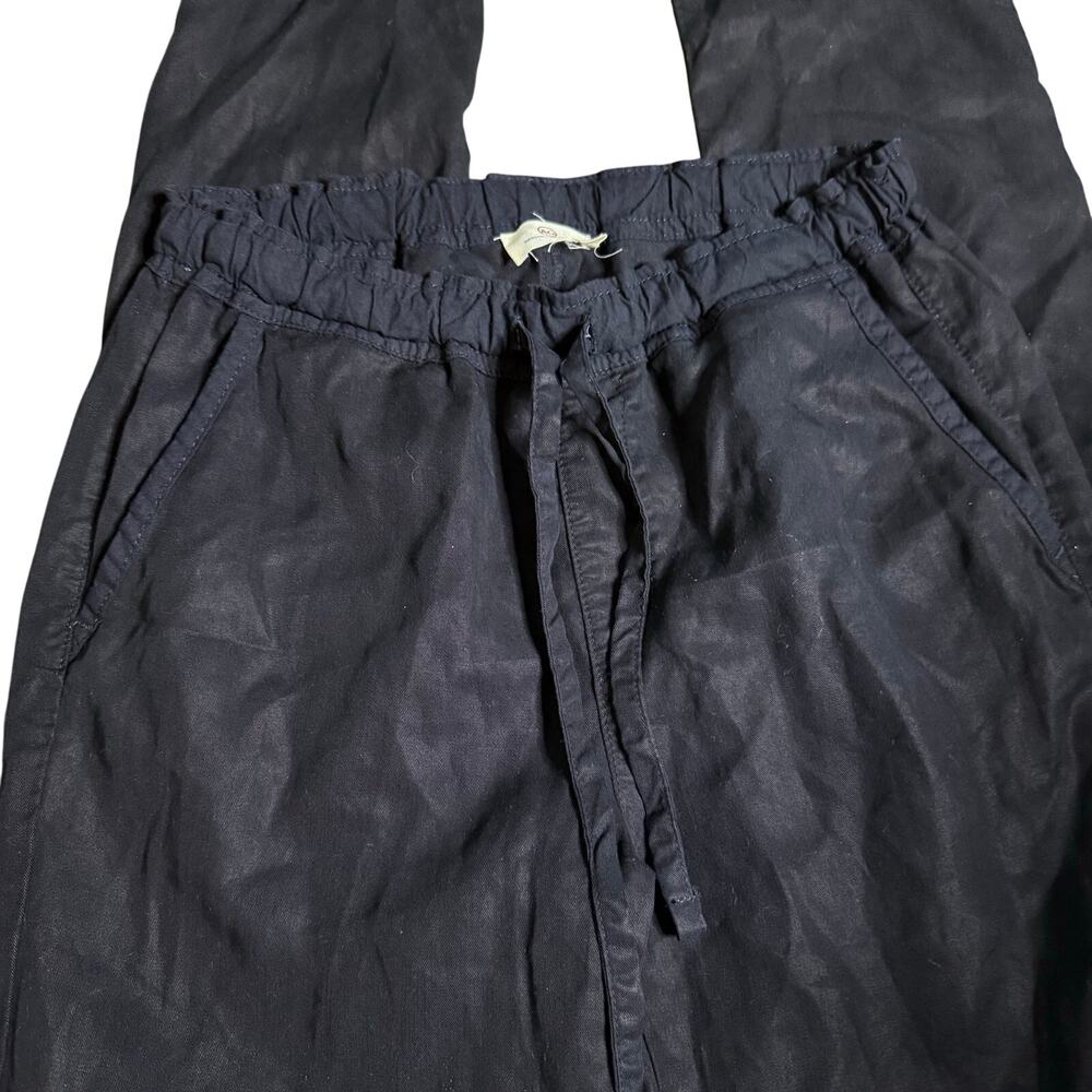 AG Adriano Goldschmied "The Seamed Weekend" 100% Lyocell Pant, Black, Women's XS